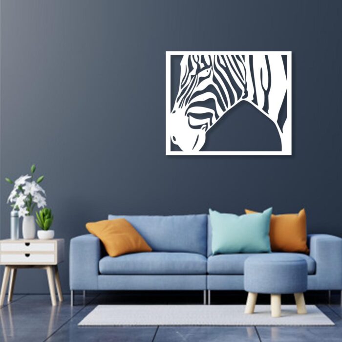 Tablou lemn Zebra