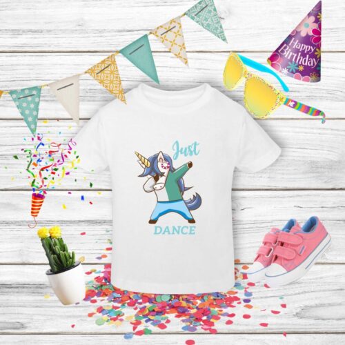 Tricou cu unicorn pentru ziua de naștere